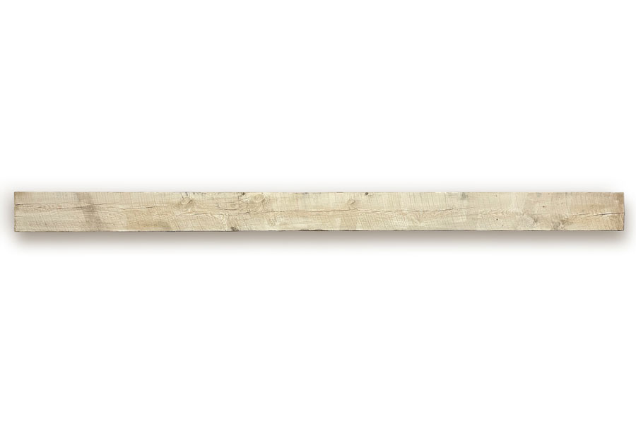 Rough-Sawn Hemlock Mantel