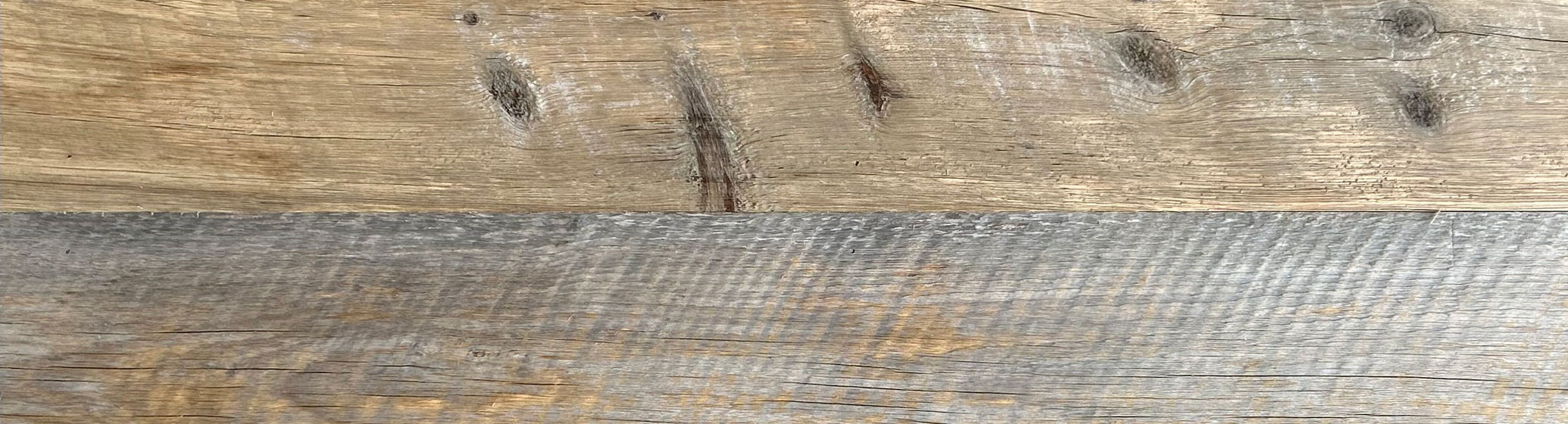Natural Weathered Softwood, Wire-Brushed