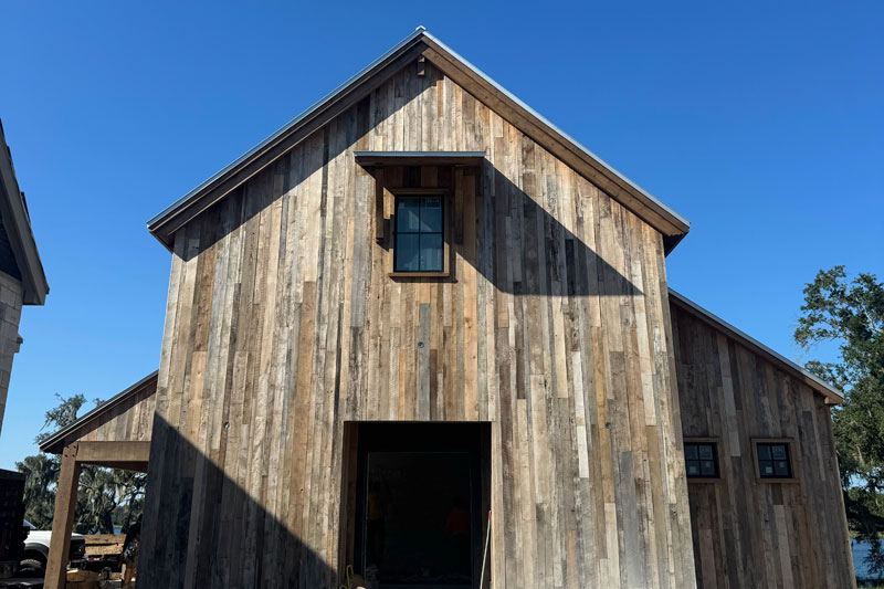 Reclaimed Hardwood Brown Board