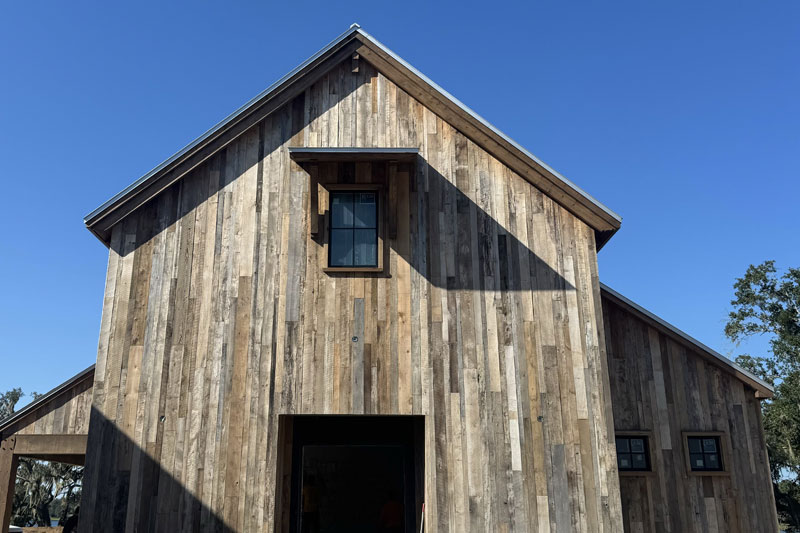 Reclaimed Mixed-Species Siding