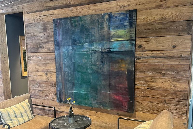 Reclaimed Mushroom Board, Textured Face