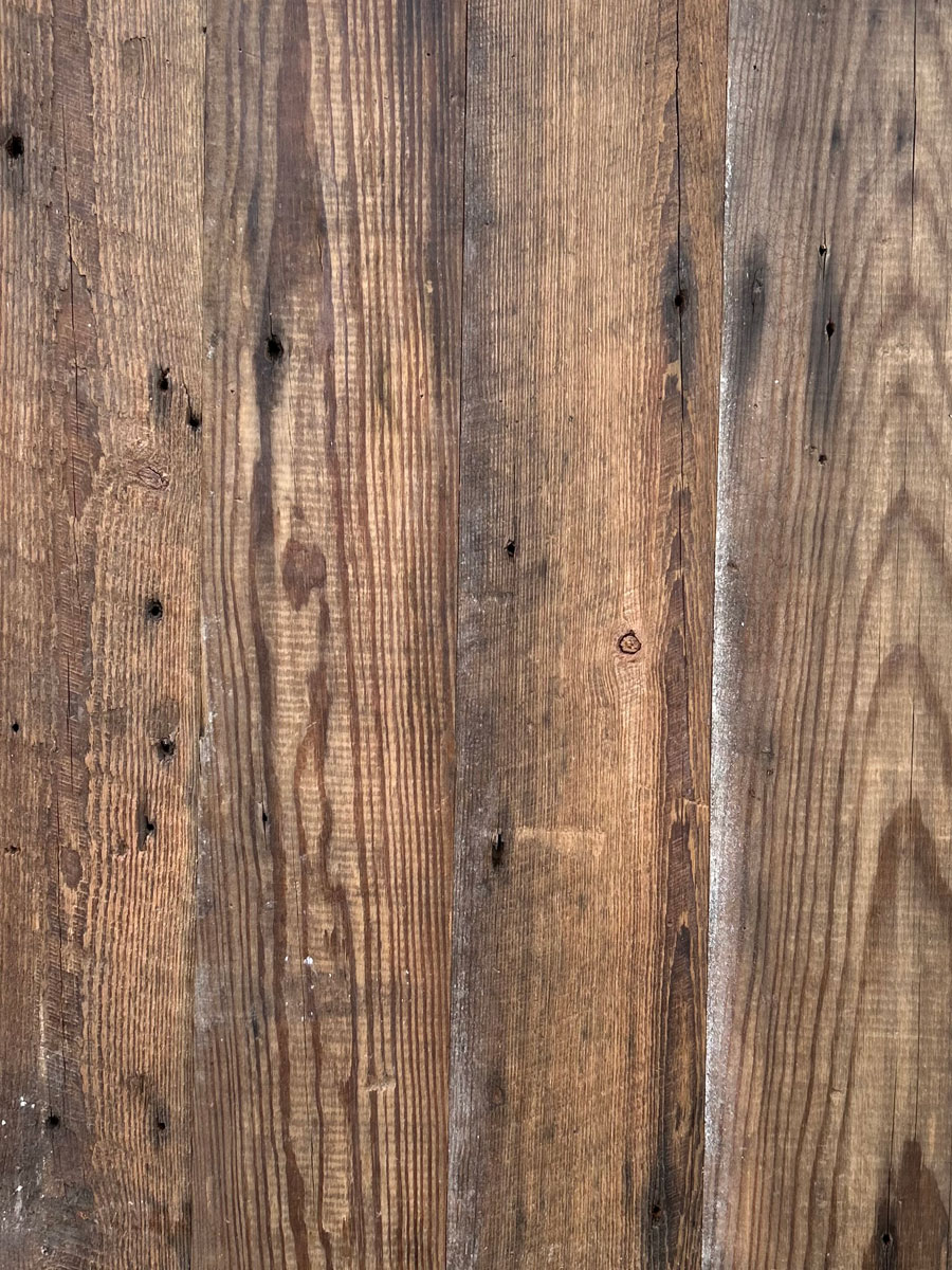 Reclaimed Softwood Brown Board, Textured & Smooth