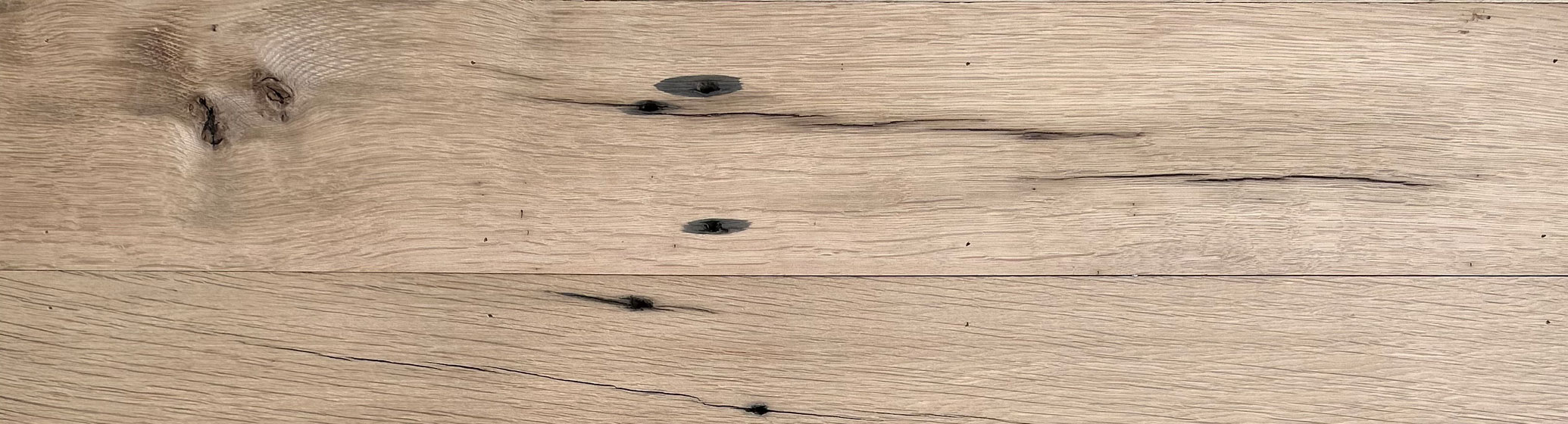 Reclaimed White Oak, Clean Face
