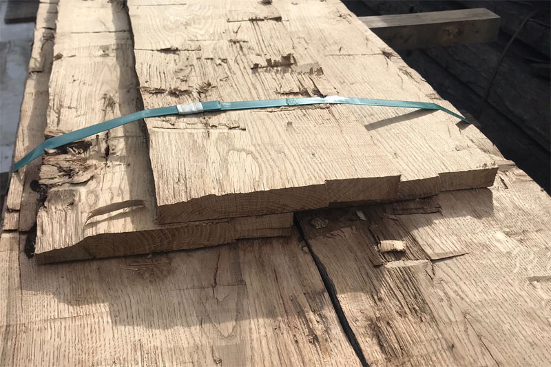 White Oak Hand-Hewn Skins