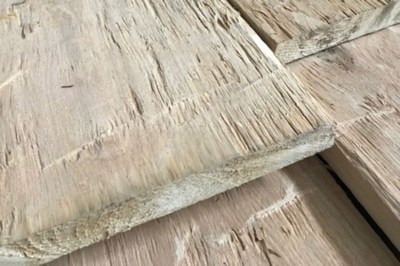 White Oak Hand-Hewn Skins