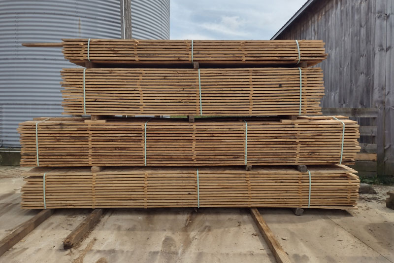 White Oak Hand-Hewn Skins