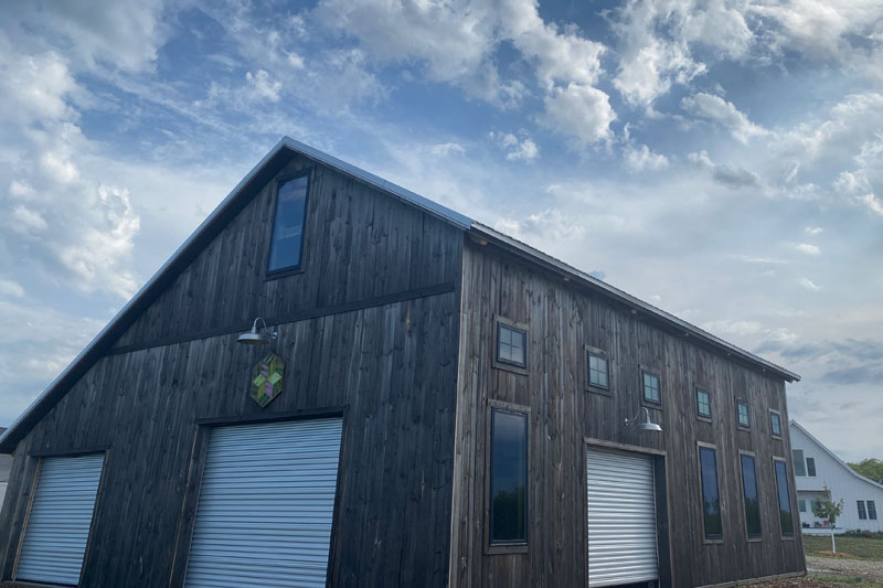 Wire-Brushed Gray Shiplap
