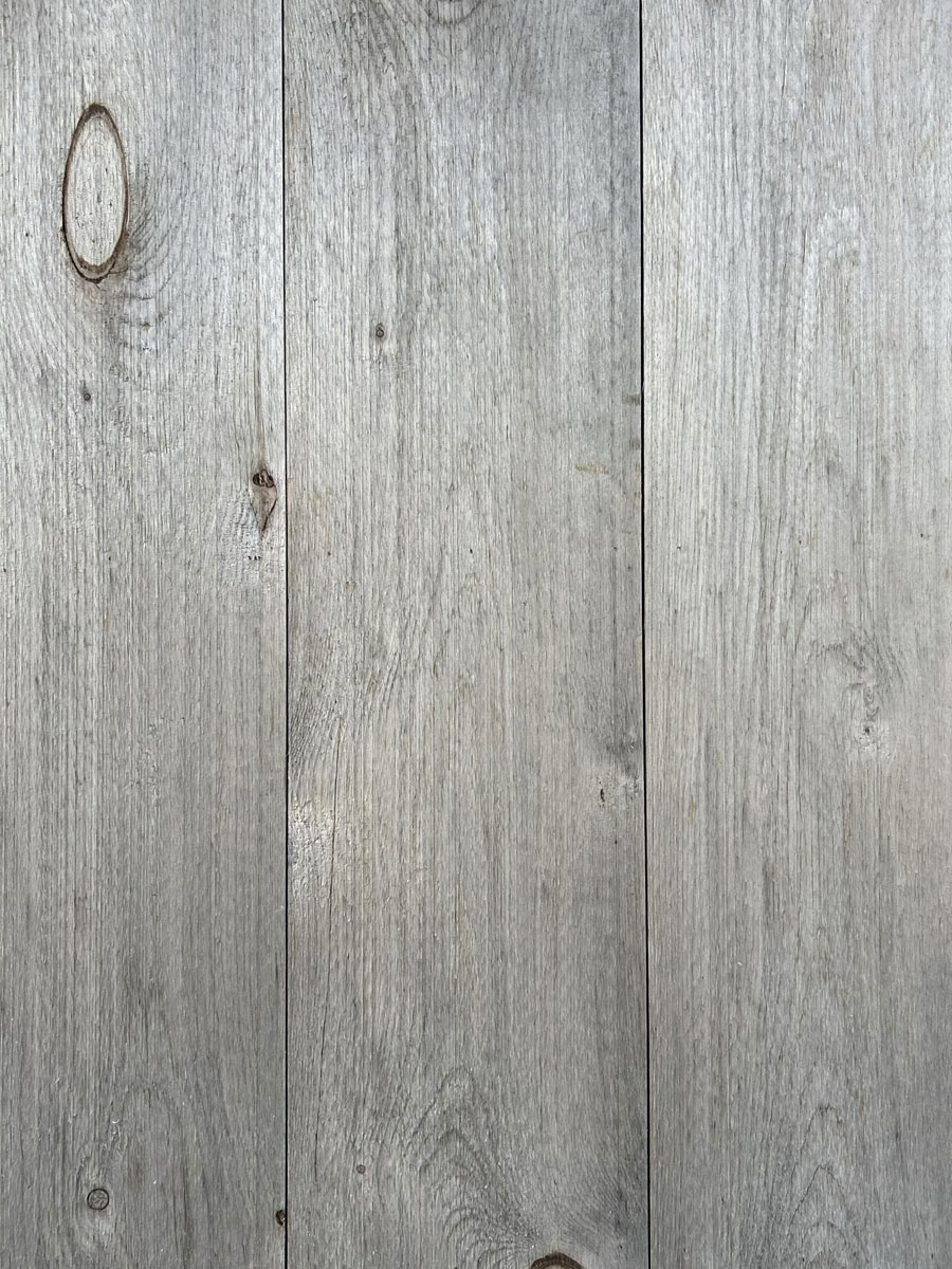 Wire-Brushed Gray Shiplap